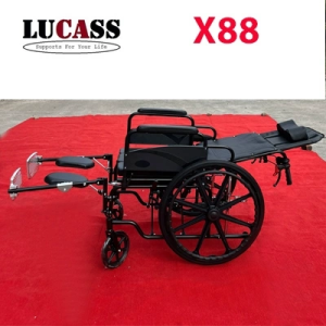 Thông số kĩ thuật của xe lăn đa năng hợp kim nhôm Lucass X88