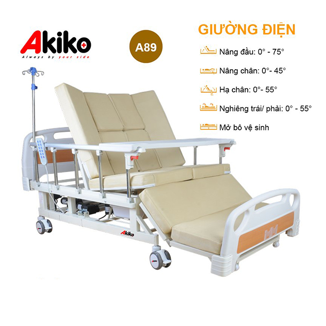 Chọn mua giường y tế điều khiển điện Akiko A89