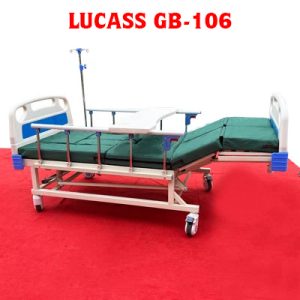 Thông số kĩ thuật của gường y tế 4 tay quay Lucass Gb-106