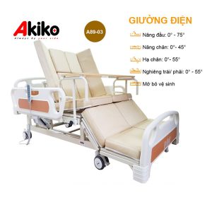 Giường y tế điều khiển điện Akiko A89-03