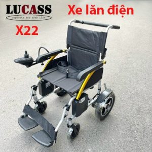 Điểm nổi bật của xe lăn điện cao cấp Lucass X22