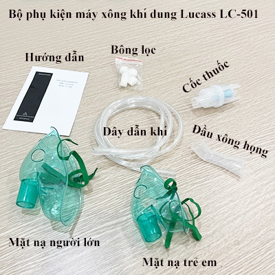 Đặc điểm của máy khí dung Lucass LC-501