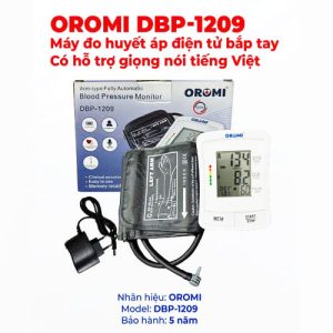 Máy đo huyết áp điện tử Oromi DBP-1209