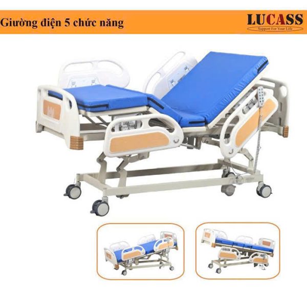 Giường y tế điều khiển điện Lucass GB-35E