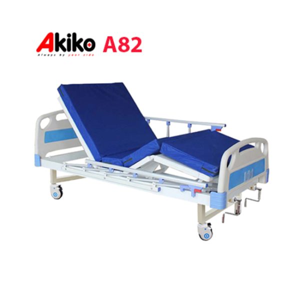 Giường y tế Akiko A82 – Mẫu 2 Tay Quay Bán Chạy Nhất
