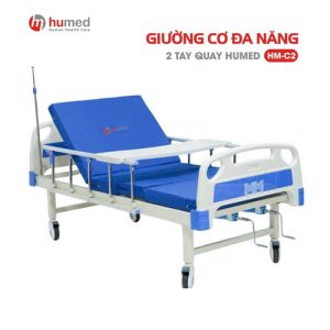 Giường y tế Humed HM-C2 nâng đầu, nâng chân