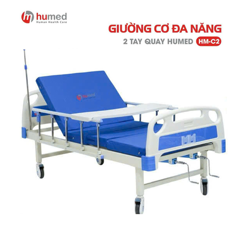 Giường y tế Humed HM-C2 nâng đầu, nâng chân
