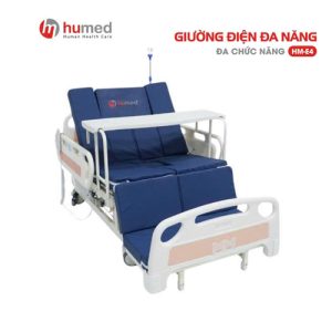 Giường y tế điện Humed HM-E4 đệm bọc da chống thấm