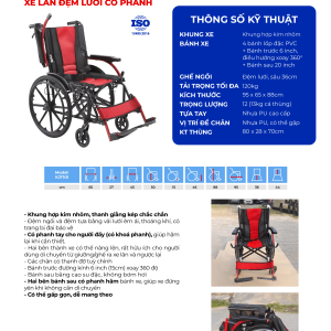 Xe lăn đẩy thường Oromi XL-10B