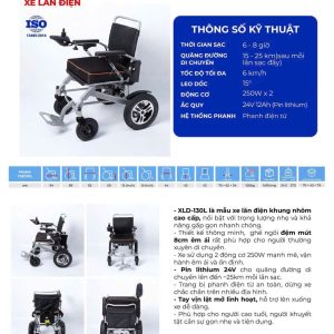 Xe lăn điện Oromi XLD130L