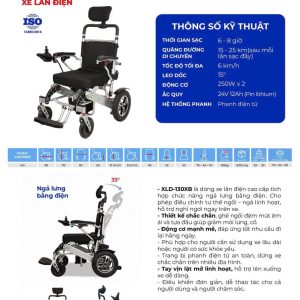 Xe lăn điện Oromi XLD130XB
