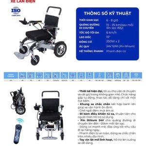 xe lăn điện Oromi XLD130X